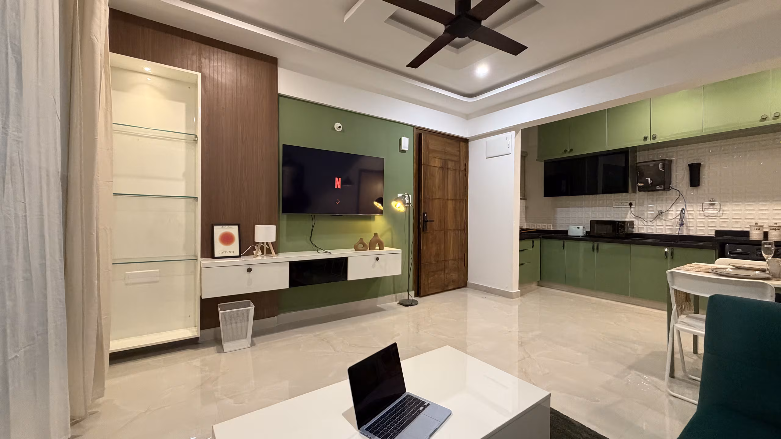 refined 2BHK apartment