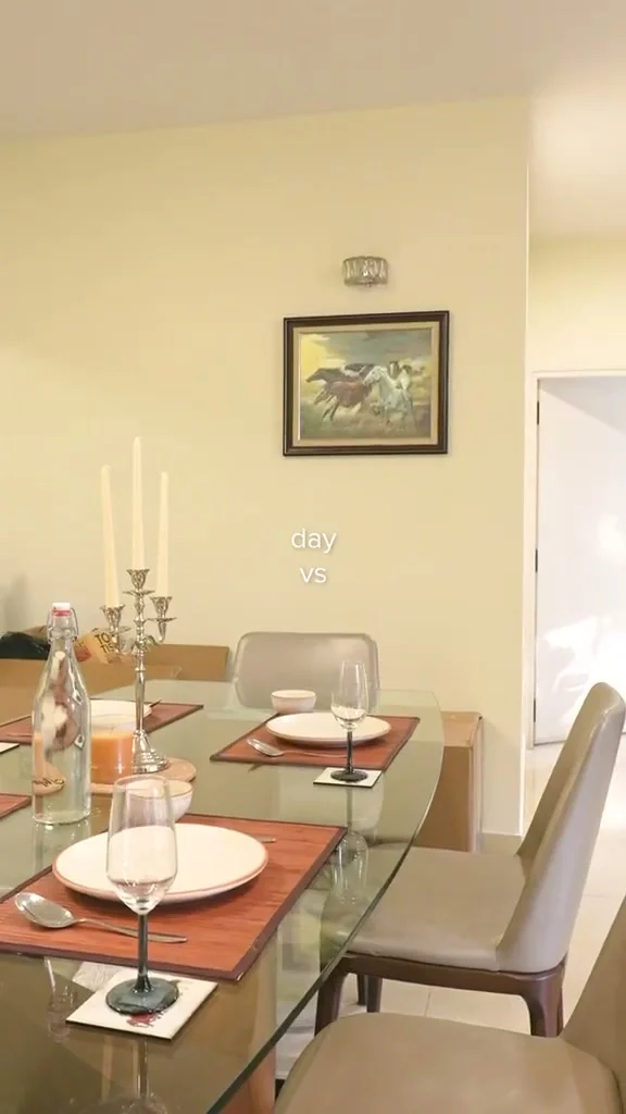 Kitchen, bedrooms and balcony